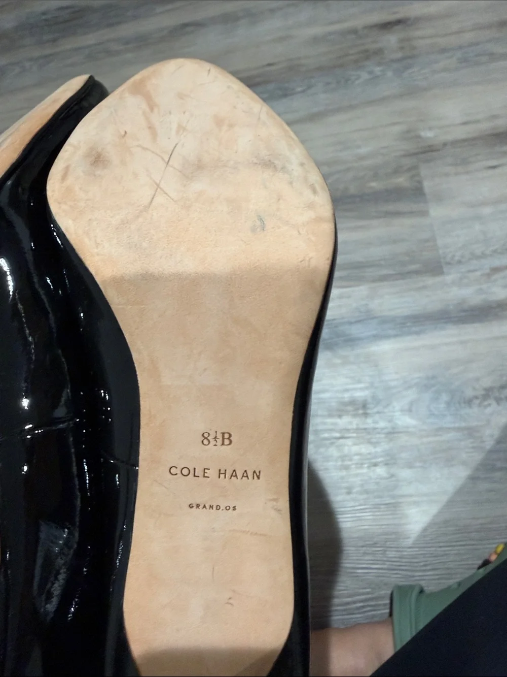 Cole Haan Black Patent Pumps